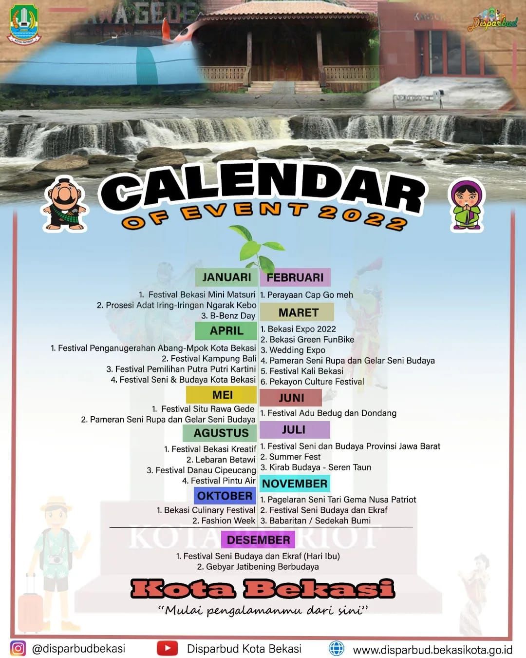 Kalender Event Kota Bekasi 2022